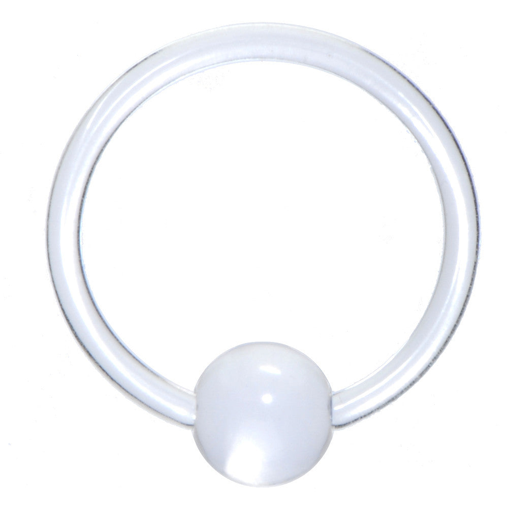 Acrylic captive bead ring shops