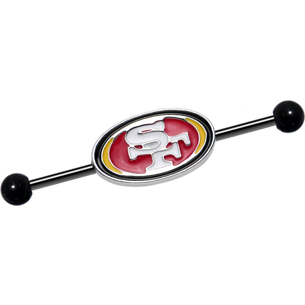 San Francisco 49ers Fan Bead Dangle Earrings