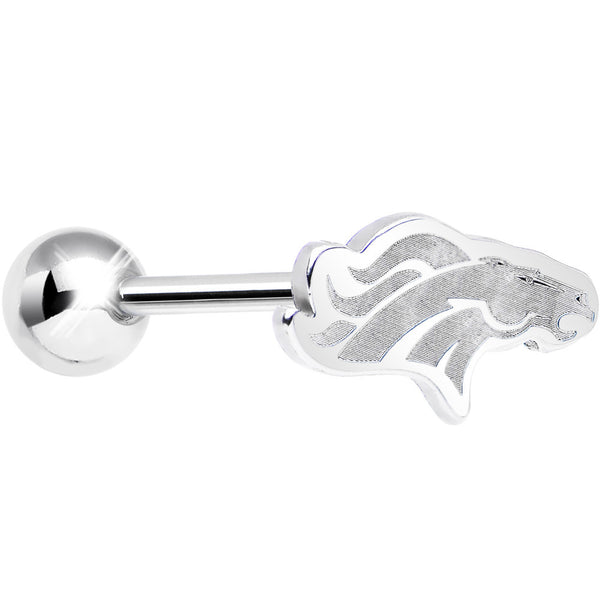 Officially Licensed NFL Cut Out Denver Broncos Tongue Ring – BodyCandy