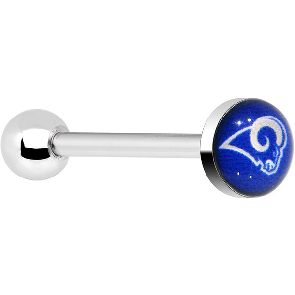 Officially Licensed NFL St. Louis Rams Barbell Tongue Ring – BodyCandy