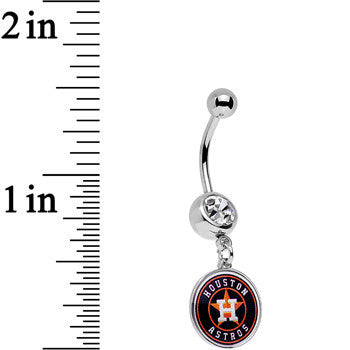 Houston Astros Fan Chain, Giant Orange Necklace Licensed MLB