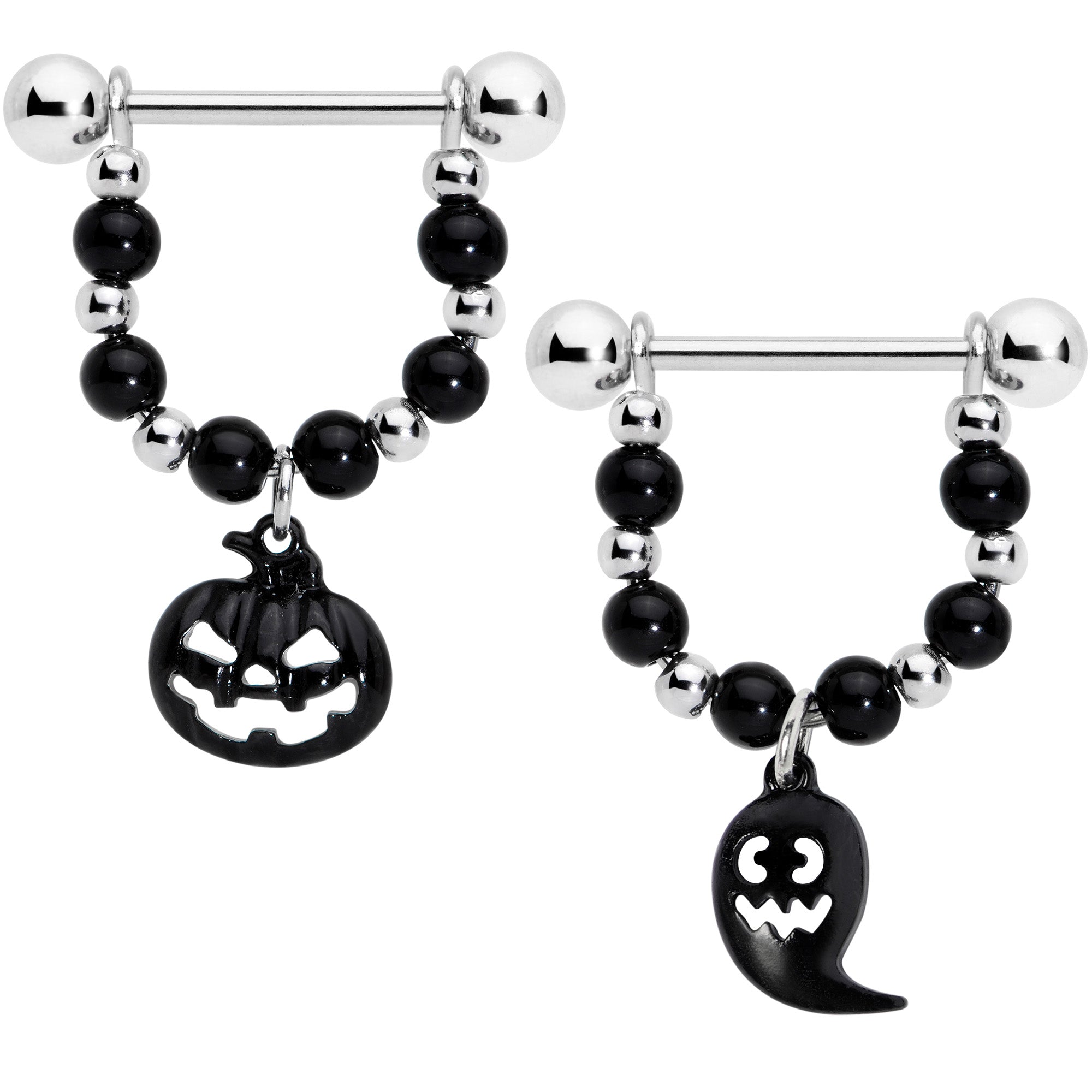 Halloween on sale nipple rings