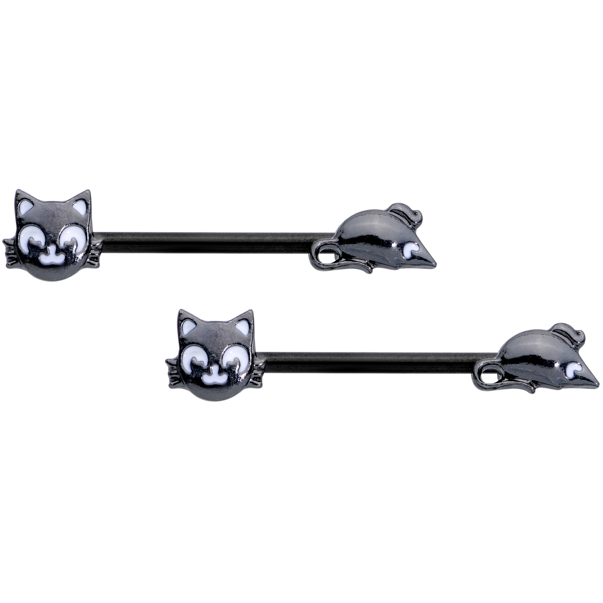 Cat on sale nipple rings