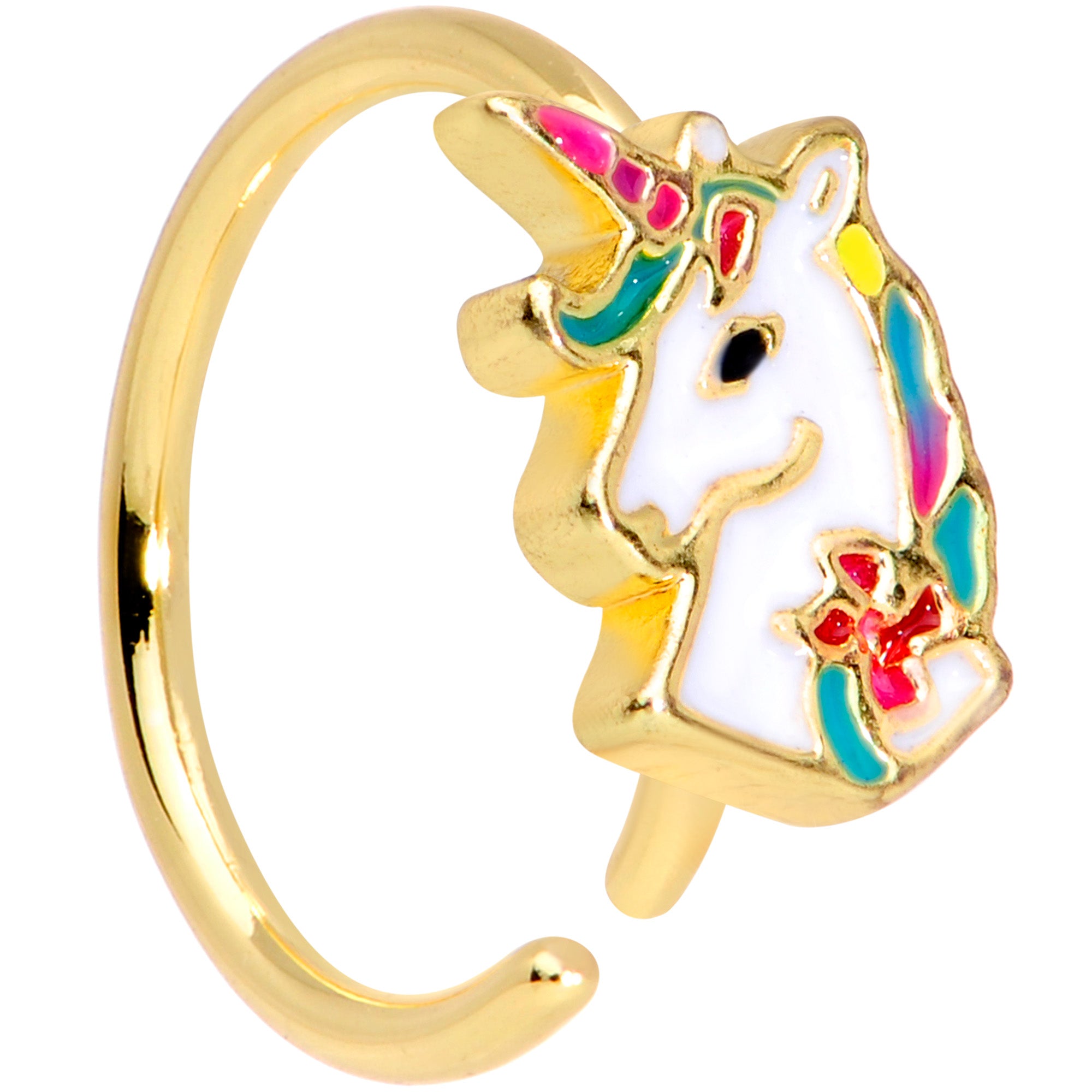 Rainbow unicorn store ring