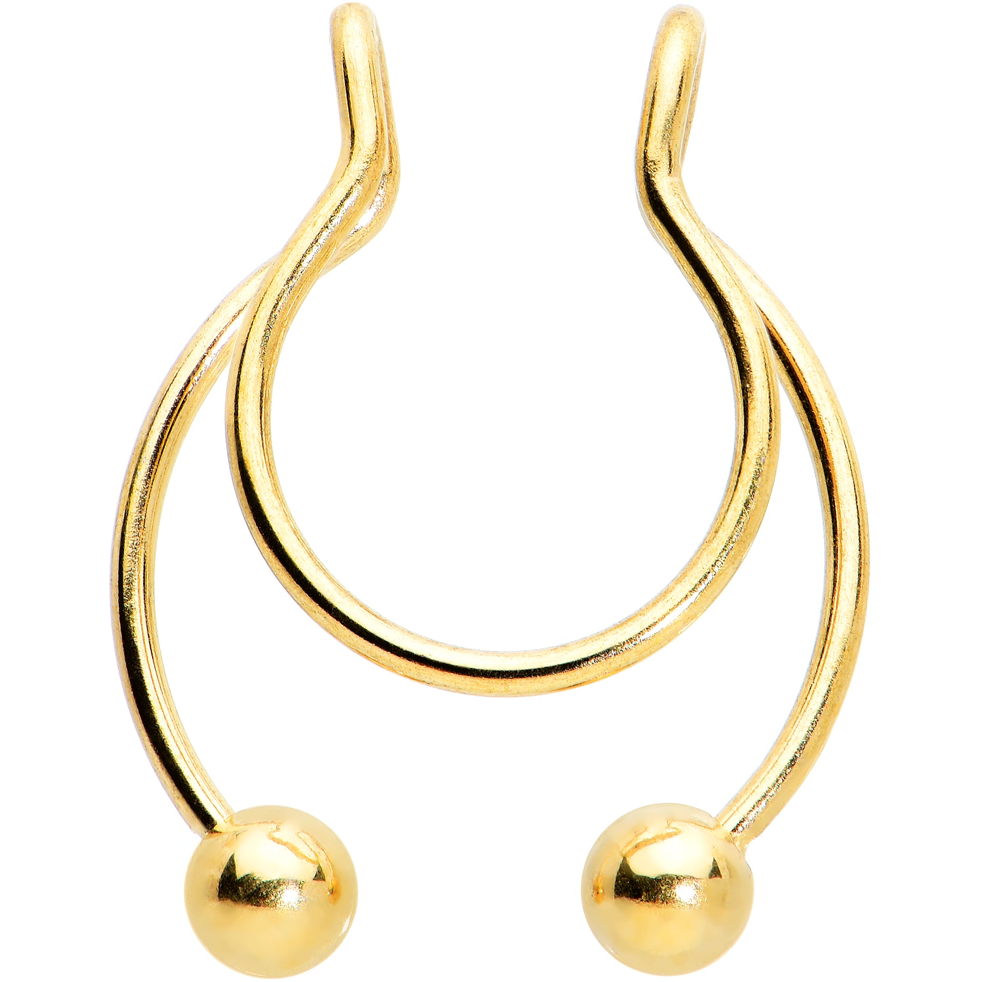 Horseshoe on sale earring balls