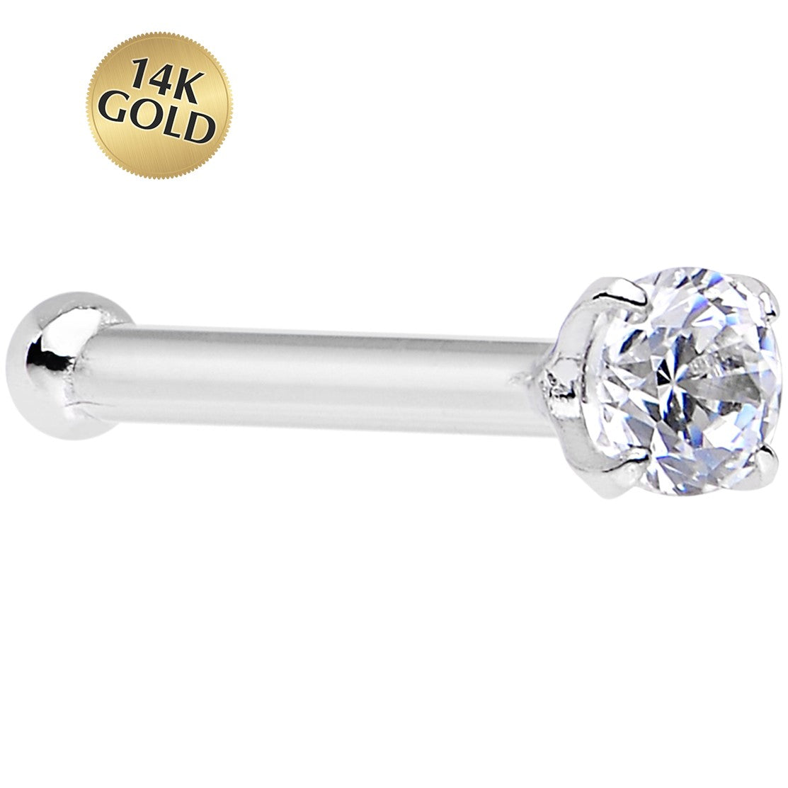 Cubic zirconia sale nose stud