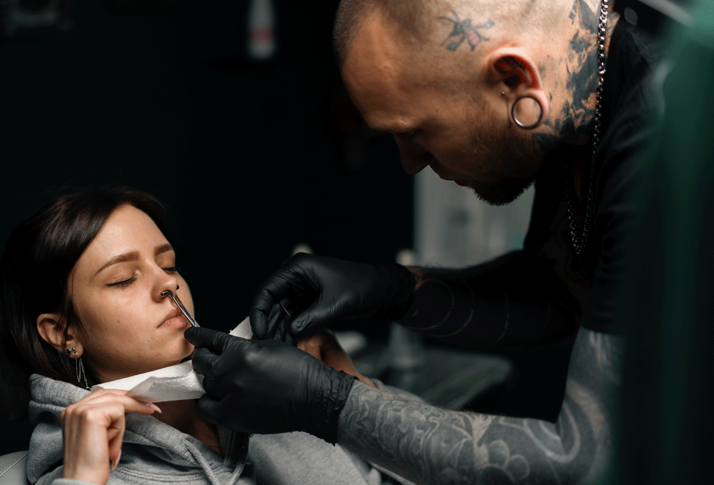 What is it like to get a piercing?