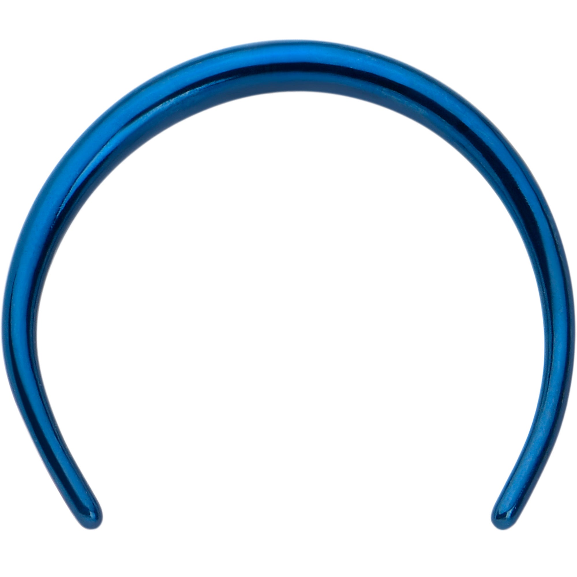 16 Gauge 3/8 Blue Pincher Crescent Taper