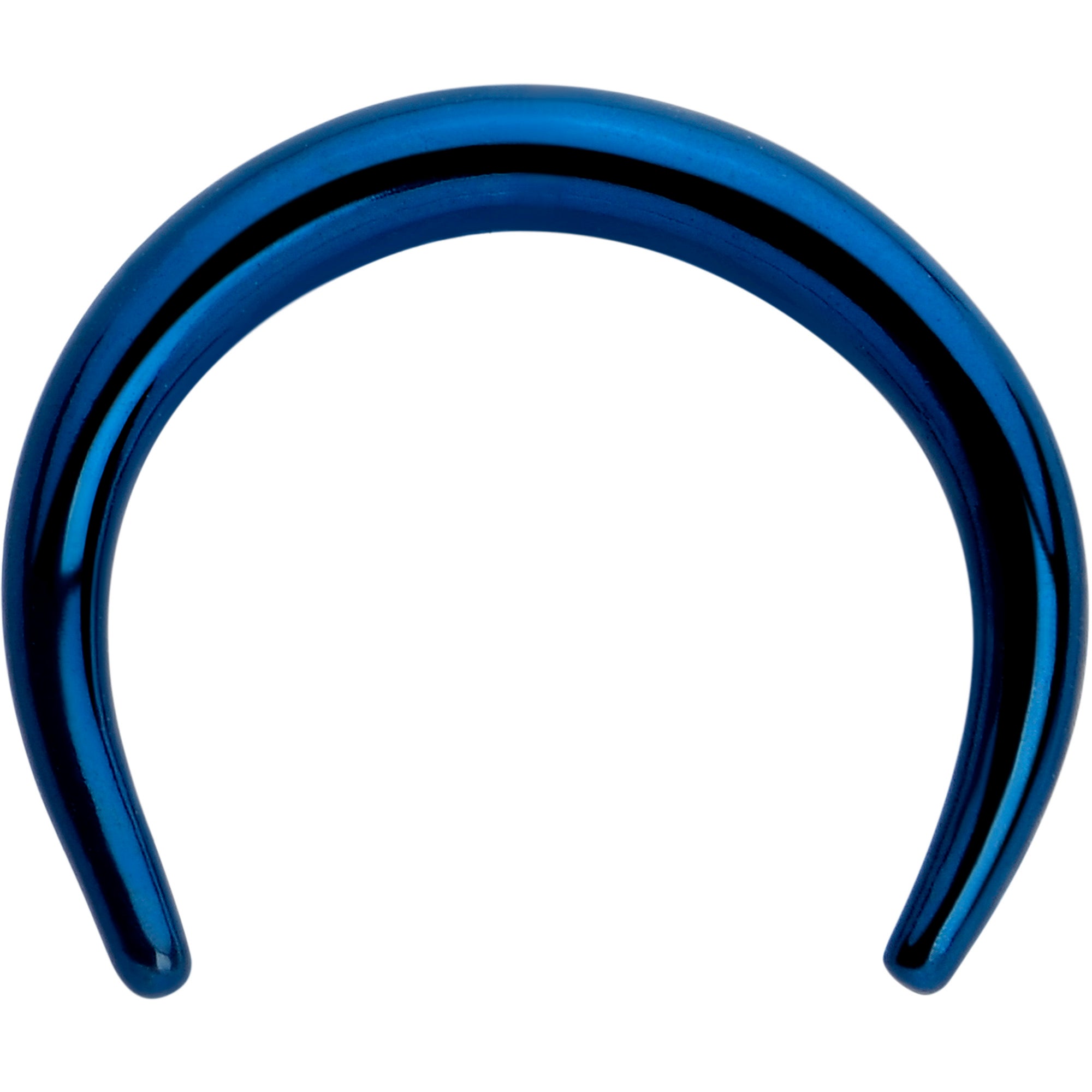 14 Gauge 5/16 Blue Pincher Crescent Taper