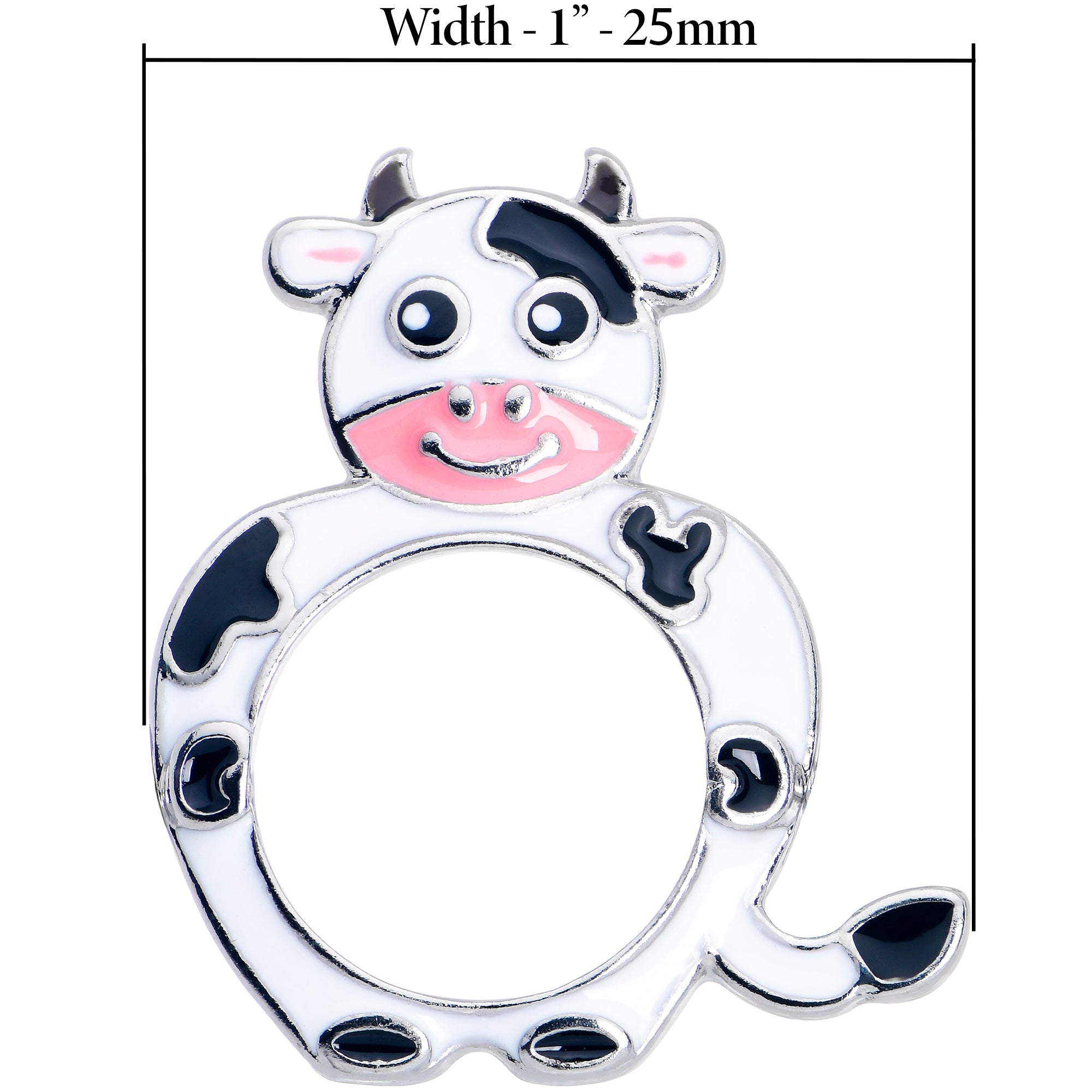 moo cow nipple shield set, 14 gauge size