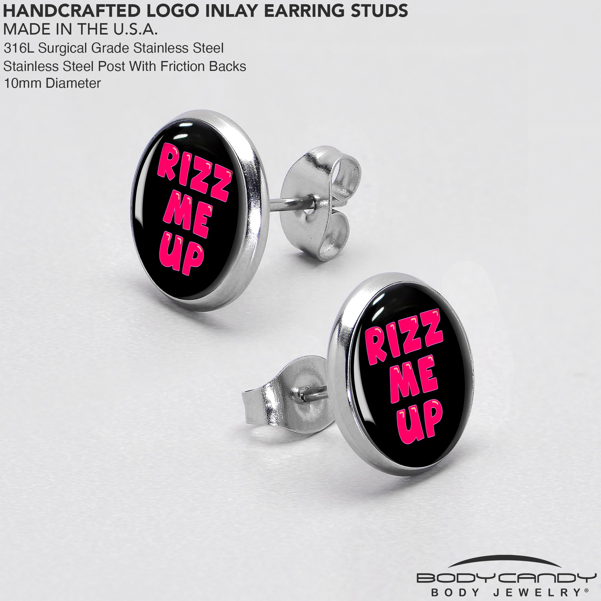 RIZZ ME UP Stud Earrings