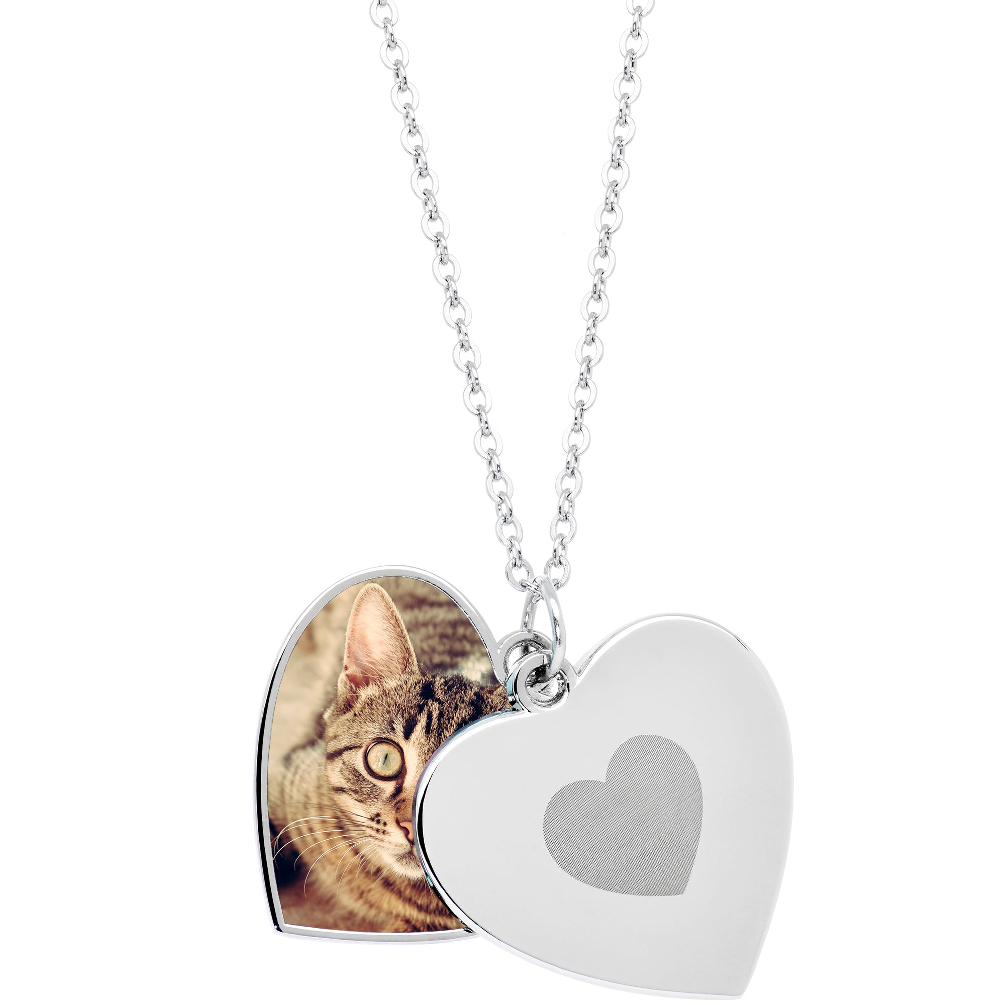 Gold Guild Heart Necklet - HC Jewellers Sterling Silver