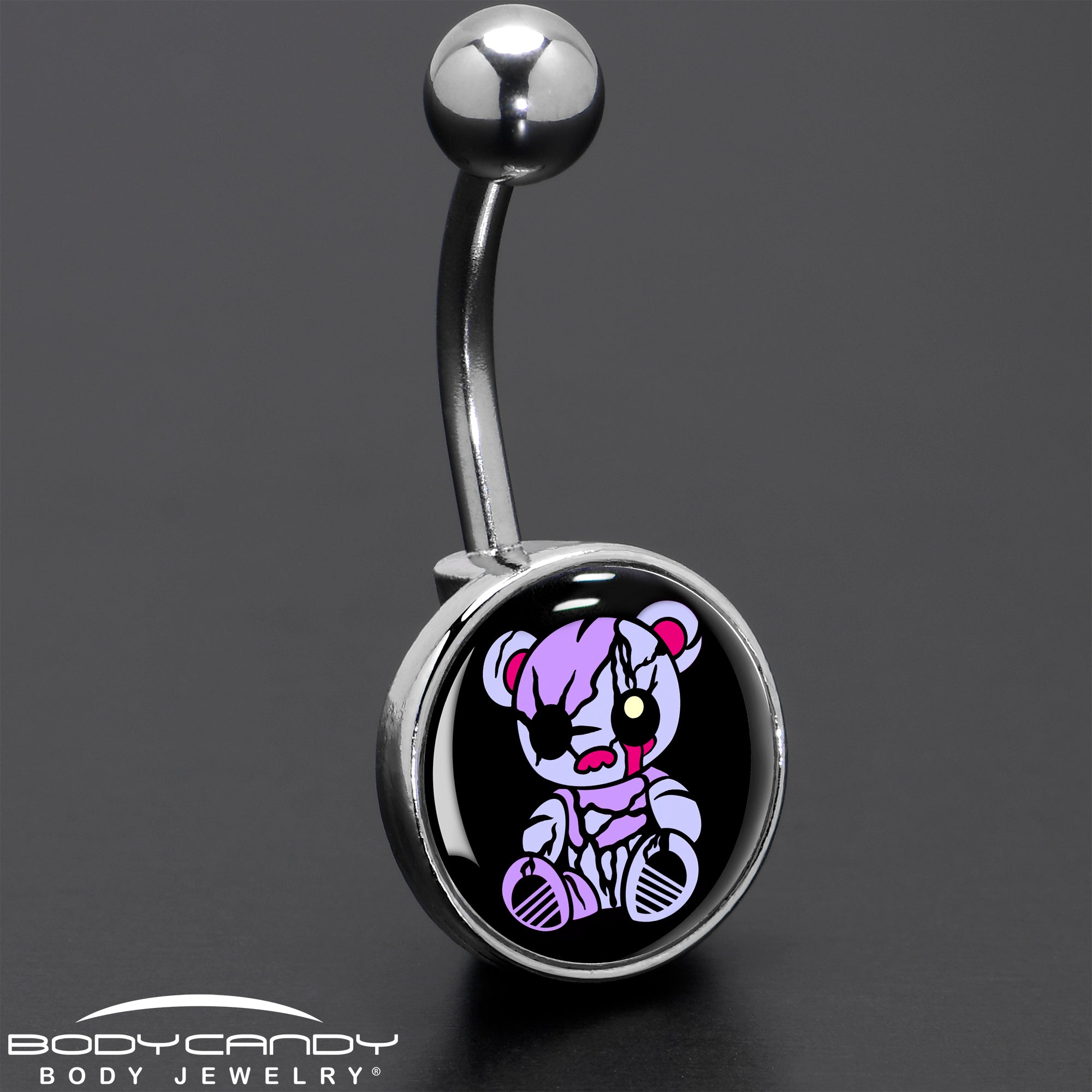 Attitude Teddy Bear Belly Ring