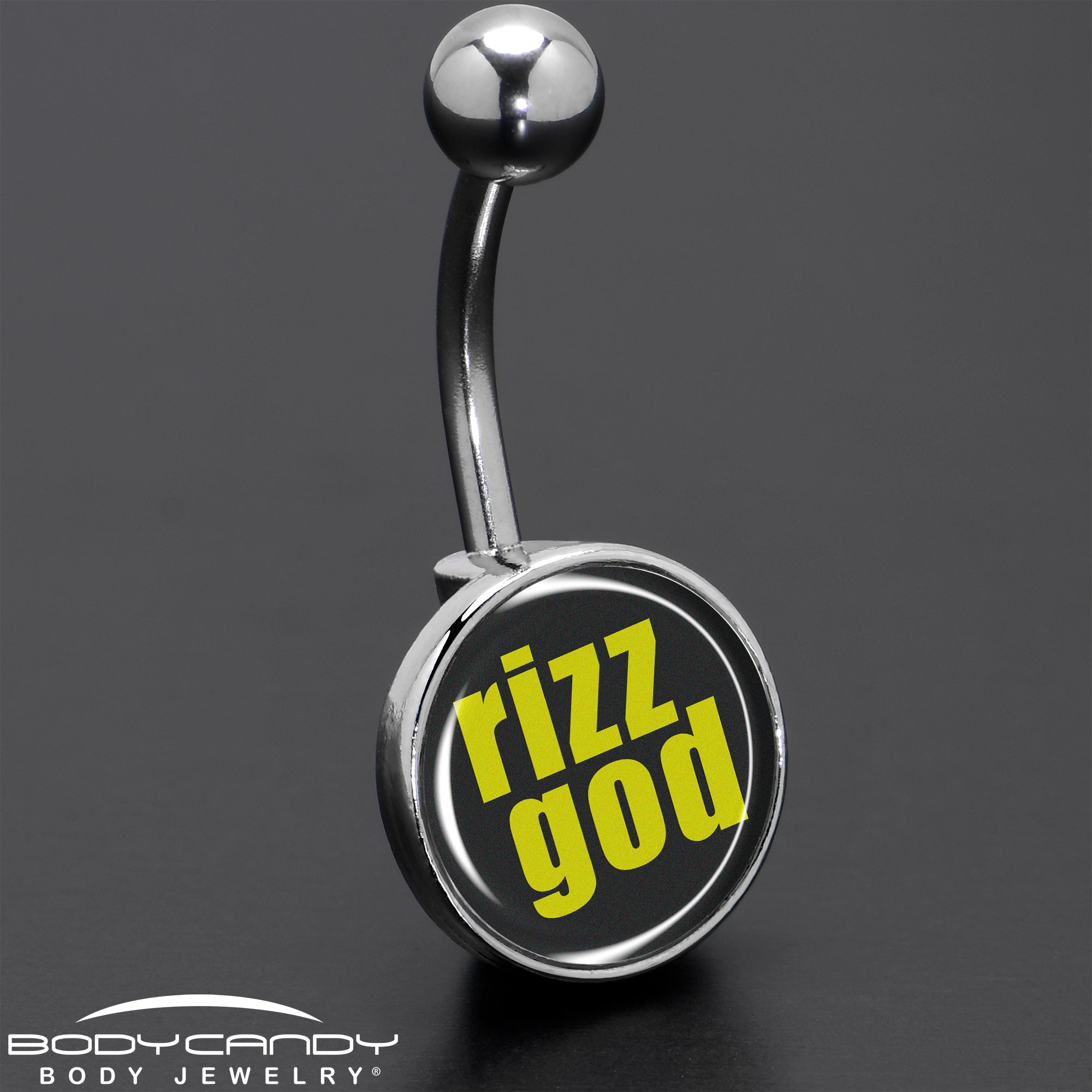 RIZZ GOD Belly Ring