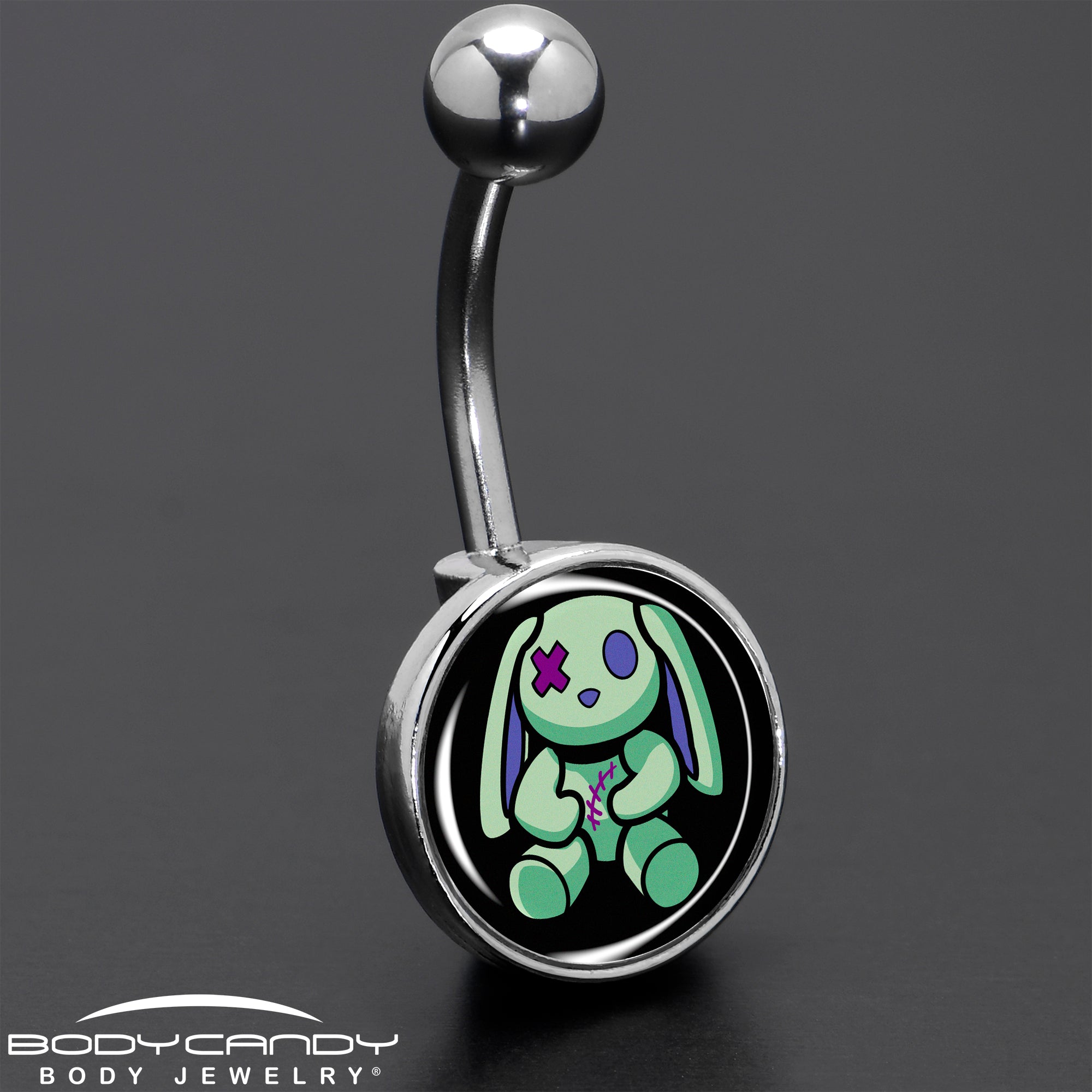 Zombie Bunny Belly Ring