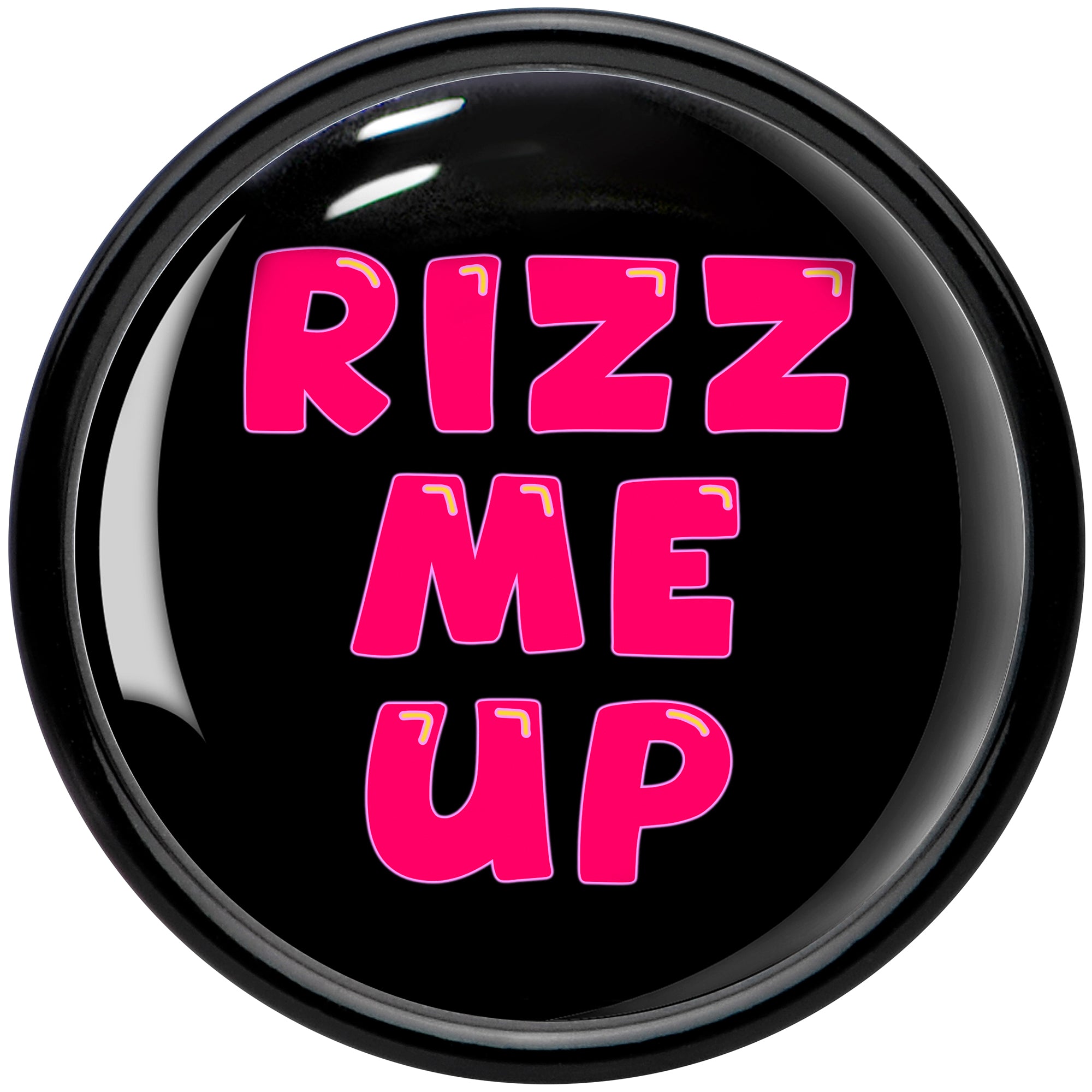 RIZZ ME UP Black Acrylic Saddle Plug Set