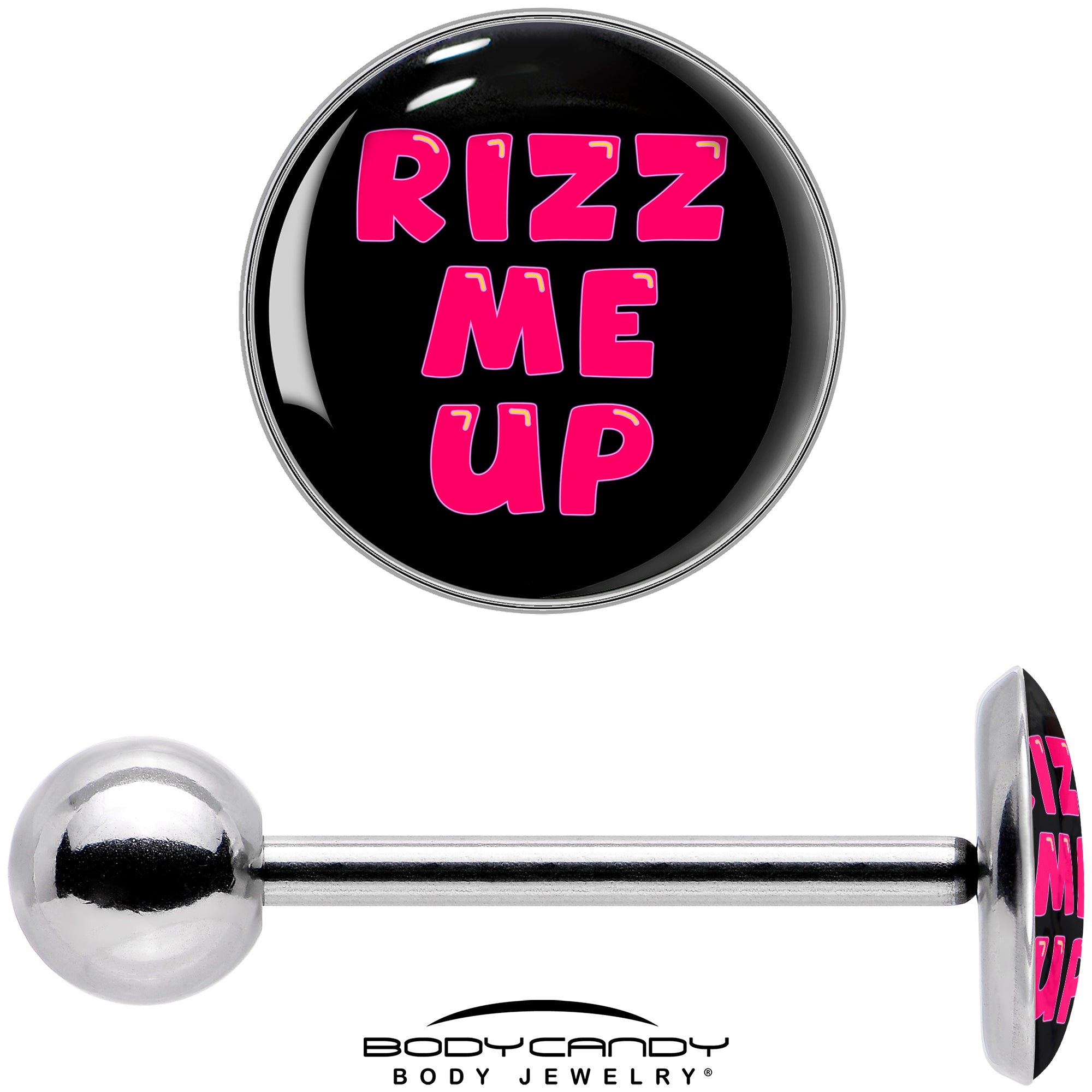 RIZZ ME UP Barbell Tongue Ring