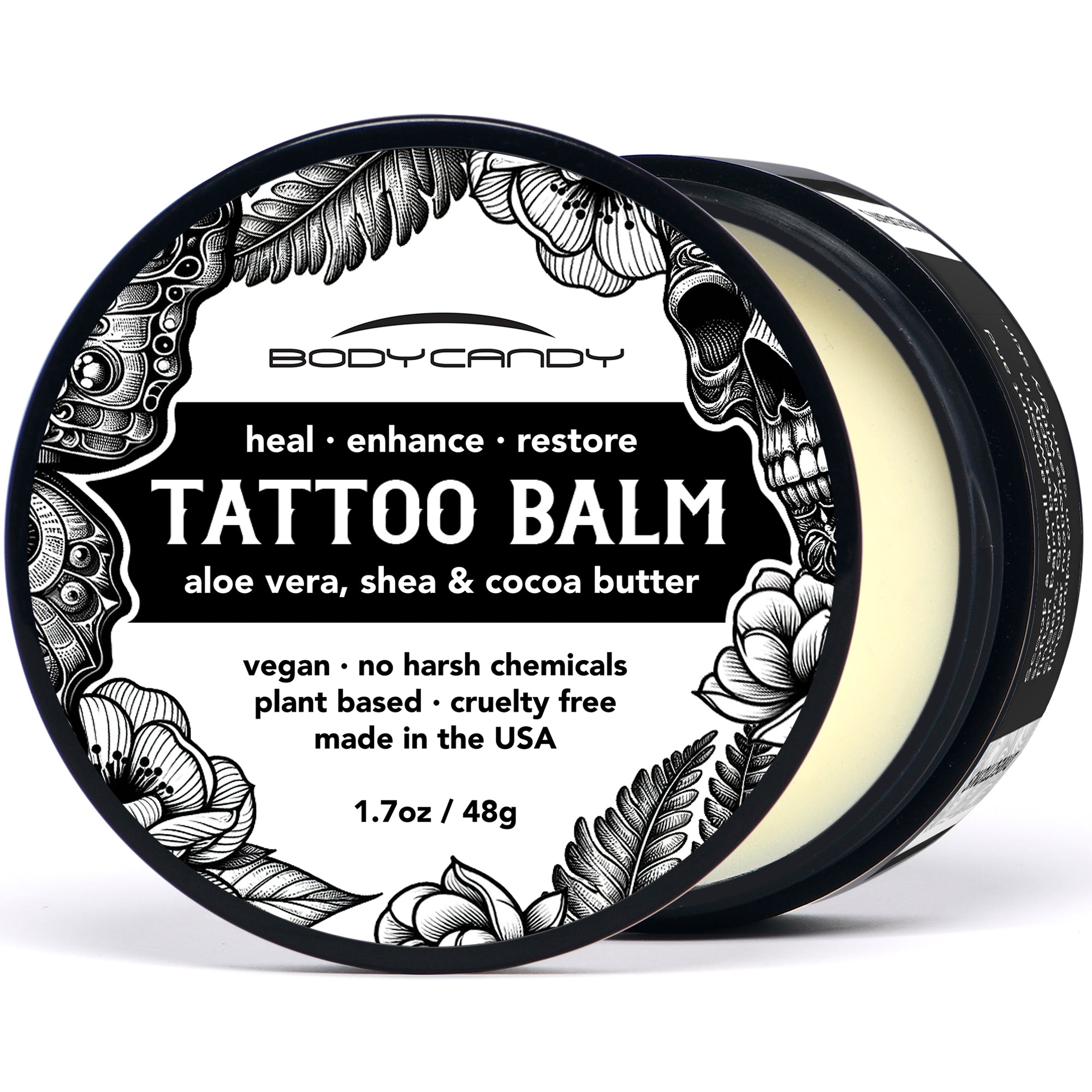 6-Pack Body Candy Tattoo Aftercare Tattoo Balm