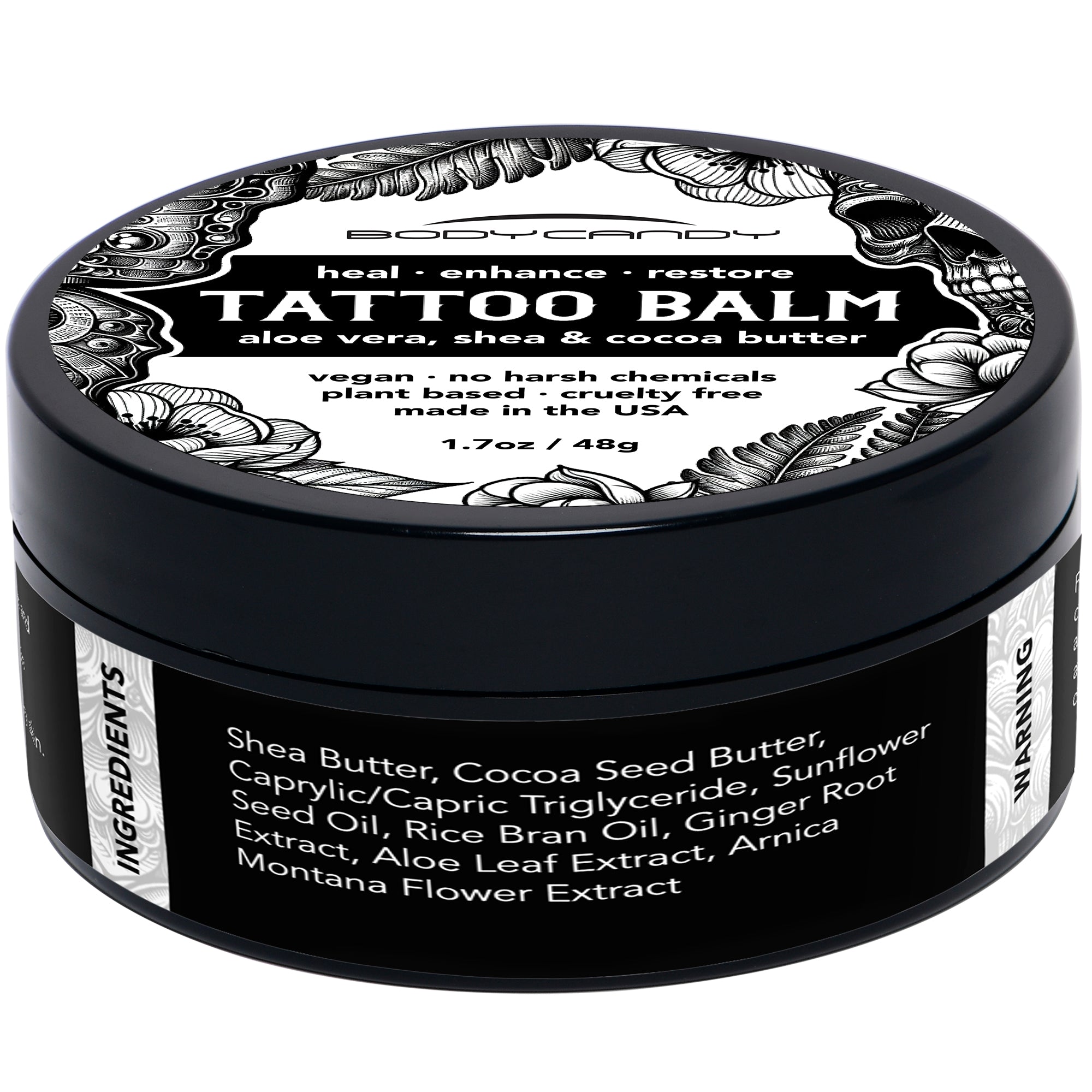 6-Pack Body Candy Tattoo Aftercare Tattoo Balm