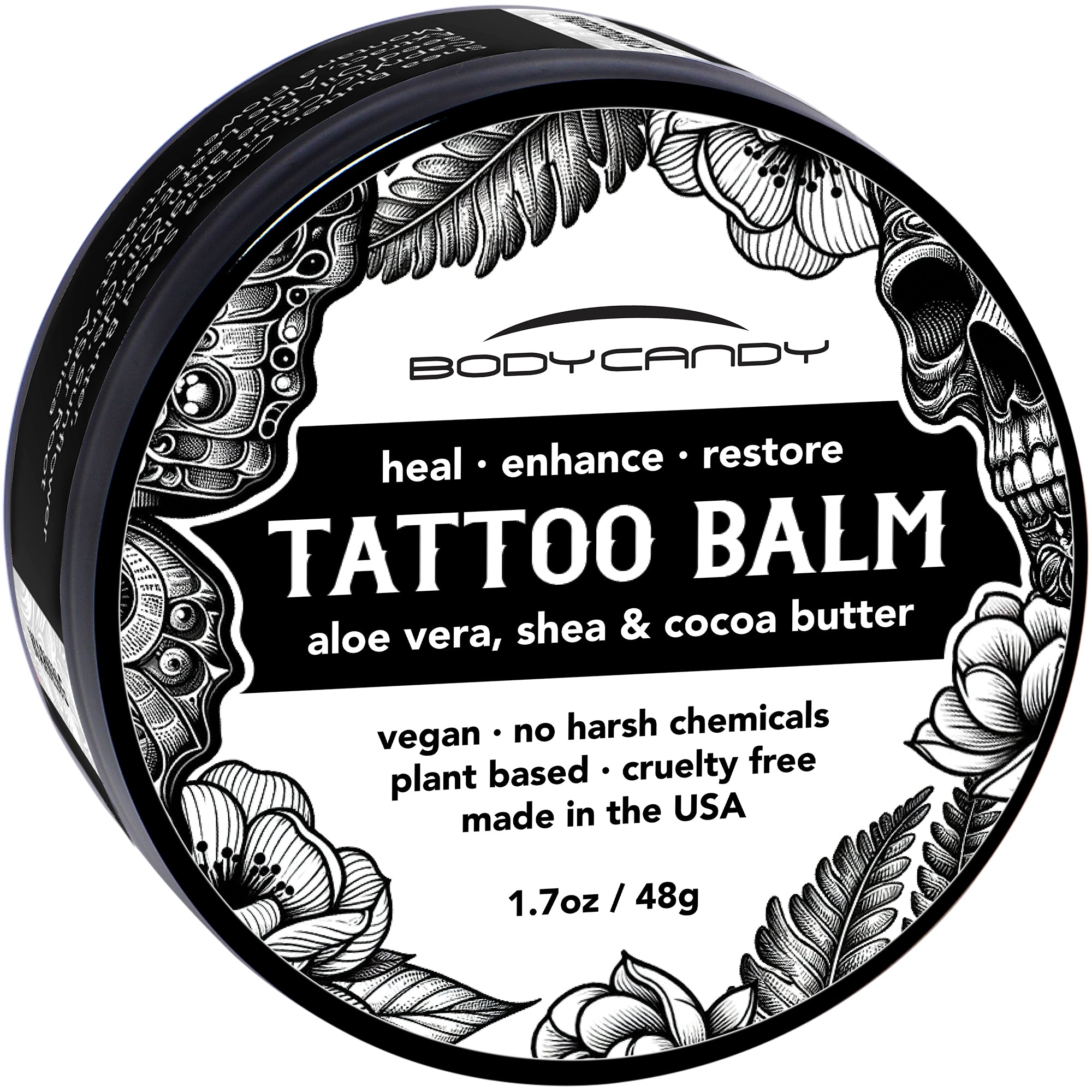 6-Pack Body Candy Tattoo Aftercare Tattoo Balm