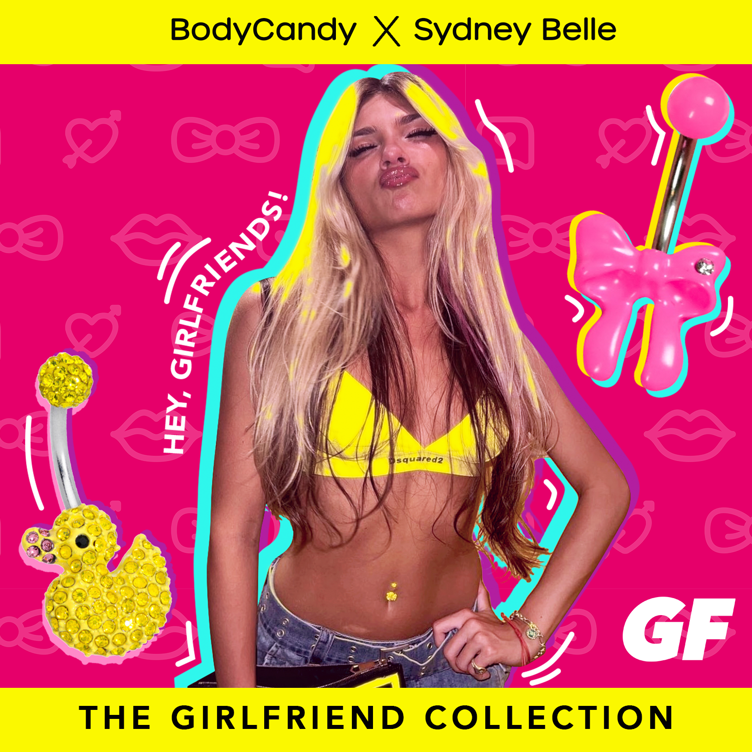 Sydney Belle Girlfriend Collection Bundle 3-Pack Belly Rings