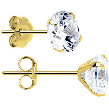 Fashion Accessories European Style 14K 18K Gold Plated Cubic Zirconia CZ  Earrings - China Earring Women and Costume Jewelry price | Made-in-China.com