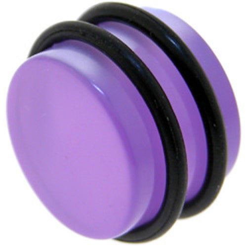 1/2 Gauge 3/8 Lilac ILLUSION Plug