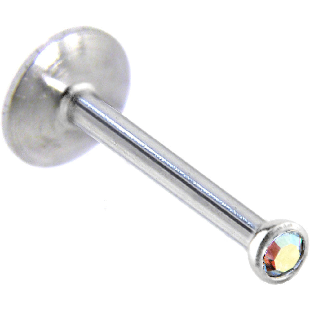 16 Gauge Steel Aurora Gem Push-In Monroe Ring - 3/8