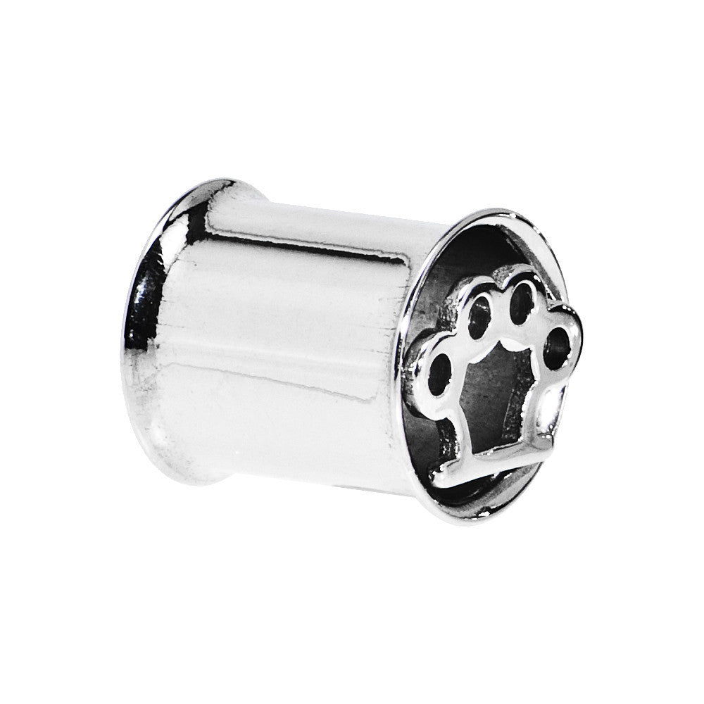 00 Gauge Stainless Steel Double Flare Brass Knuckle Tunnel