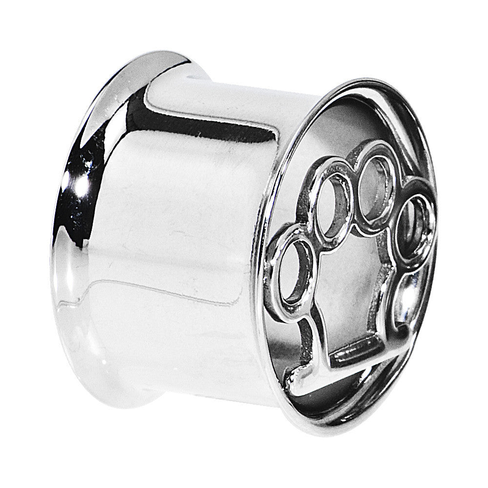 5/8 Stainless Steel Double Flare Brass Knuckle Tunnel