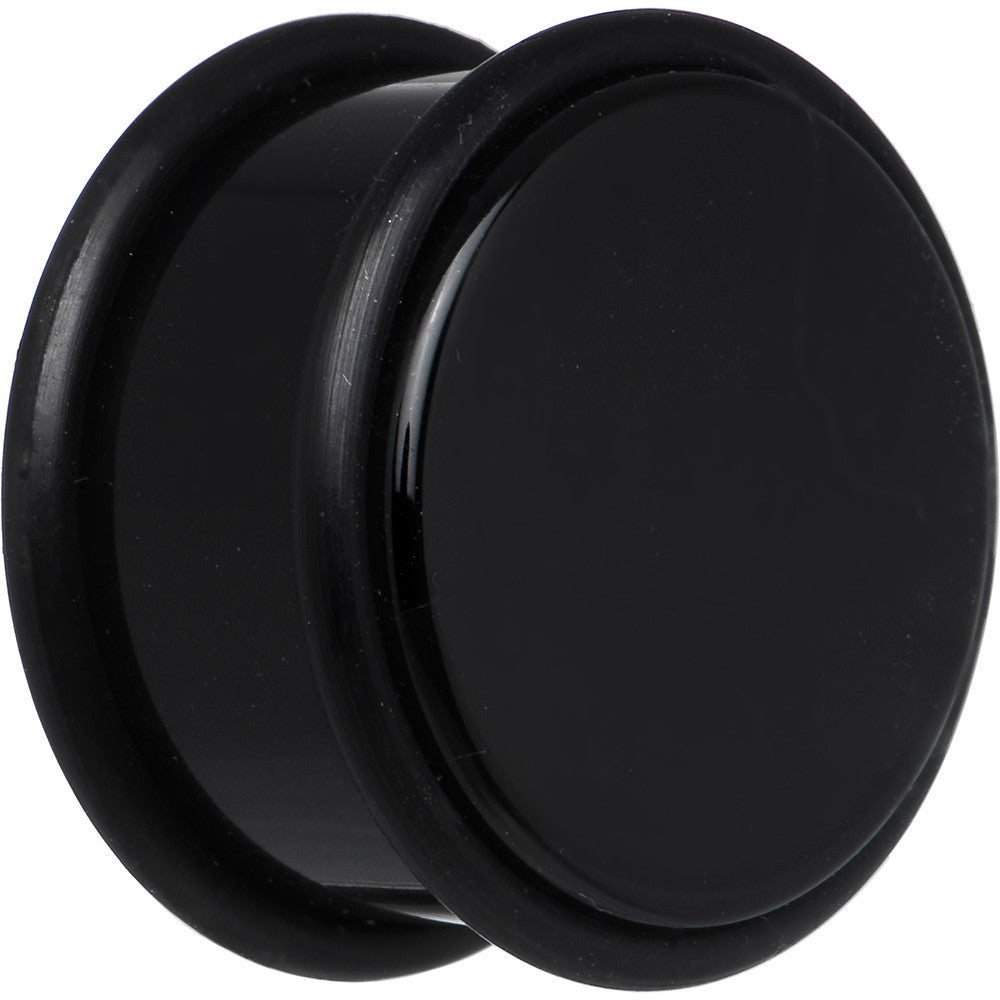 20mm Black Acrylic Plug