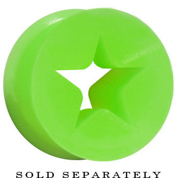 0 Gauge Green Star Silicone Flexible Tunnel