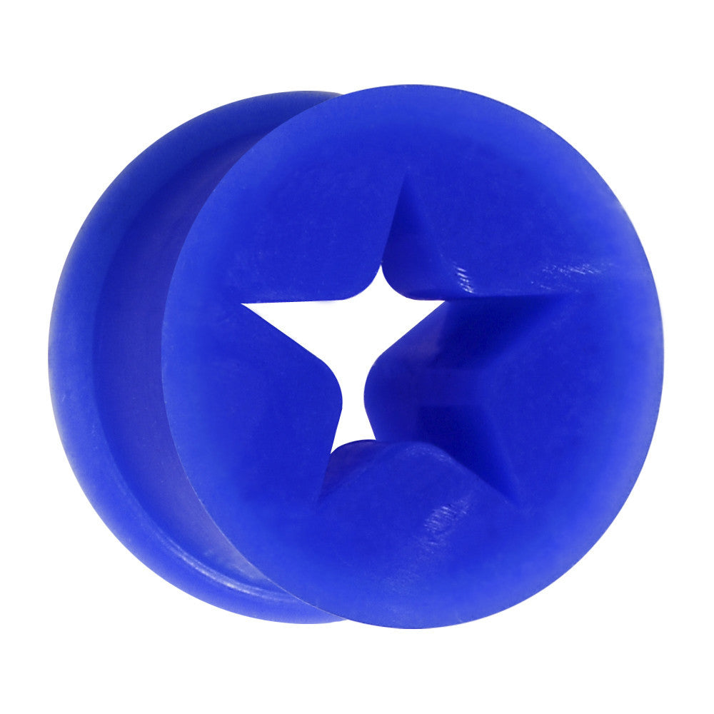 9/16 Blue Star Silicone Flexible Tunnel