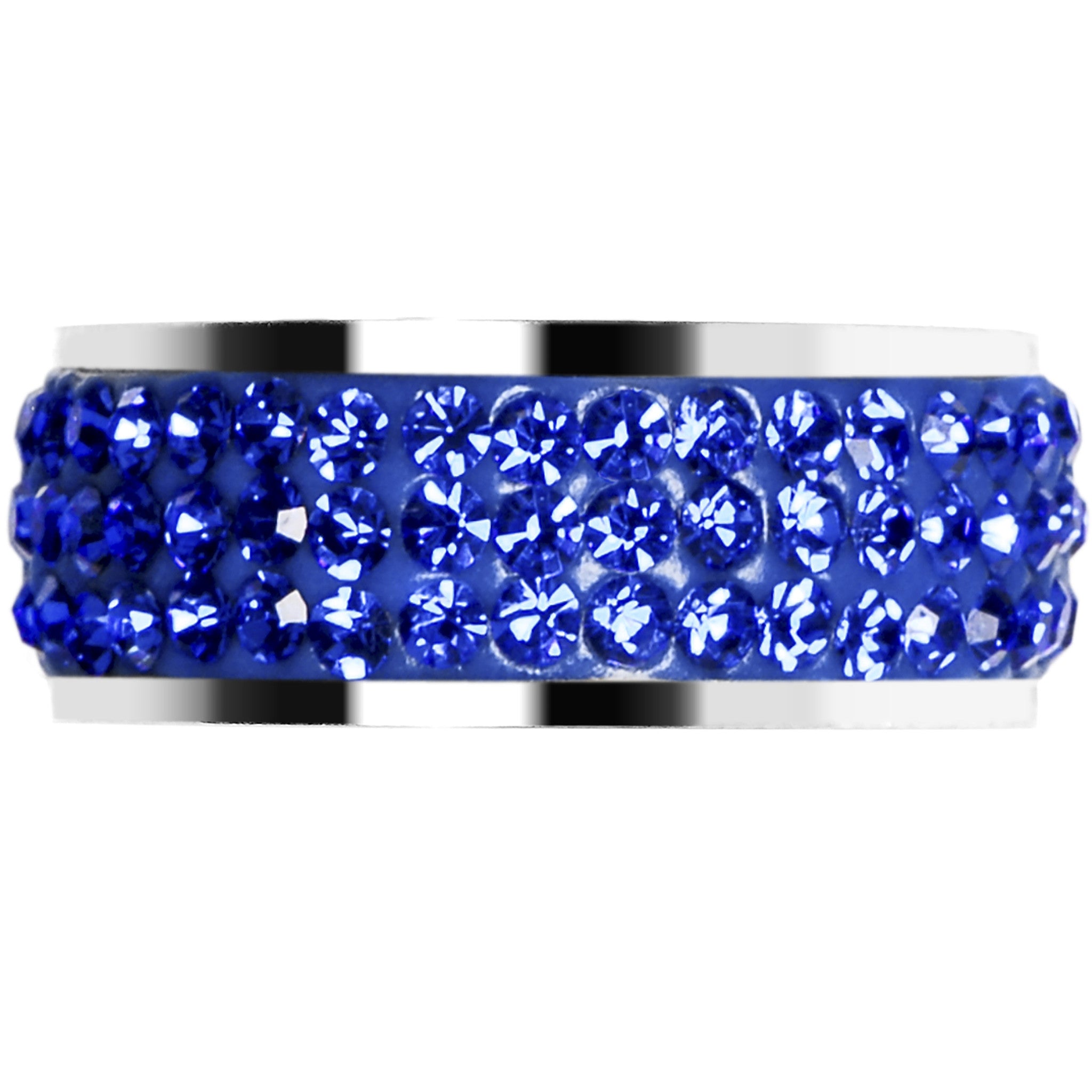 Size 6 - Blue Crystal Ferido Ring