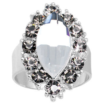 Romantic Marquise Adjustable Ring