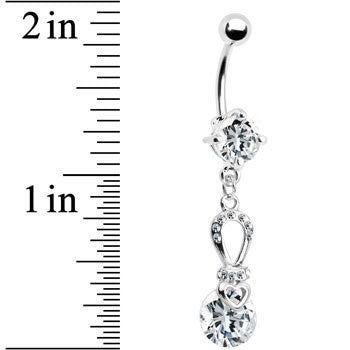 Crystalline Gem Exquisite Beauty Belly Ring