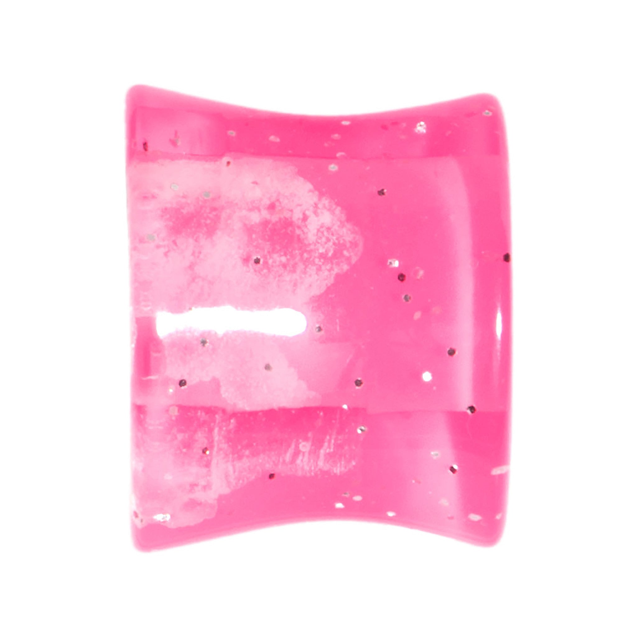 00 Gauge Pink Quotation Symbol Saddle Plug