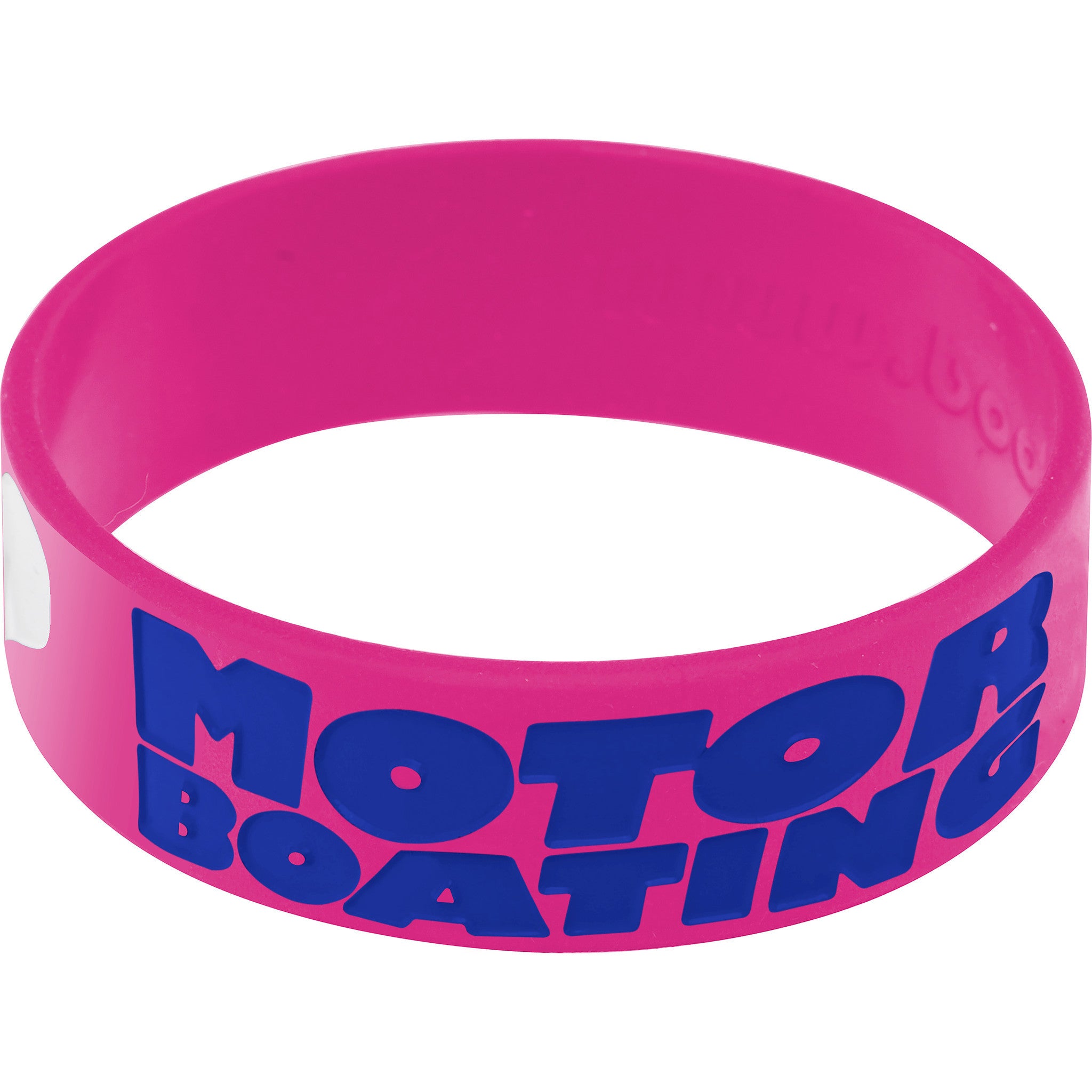 Pink Blue I Love Motor Boating Breast Cancer Bracelet