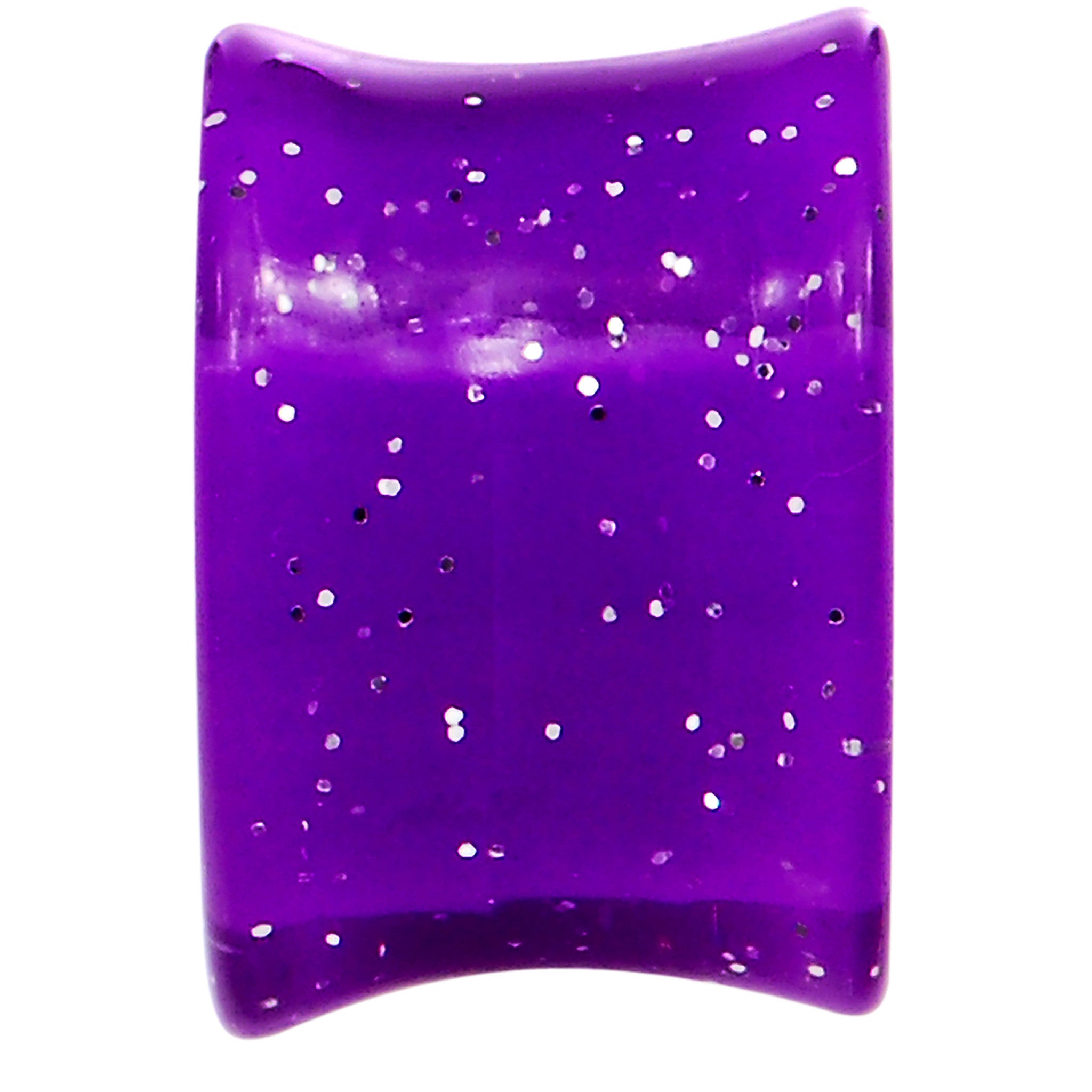 9/16 Purple Quotation Symbol Saddle Plug