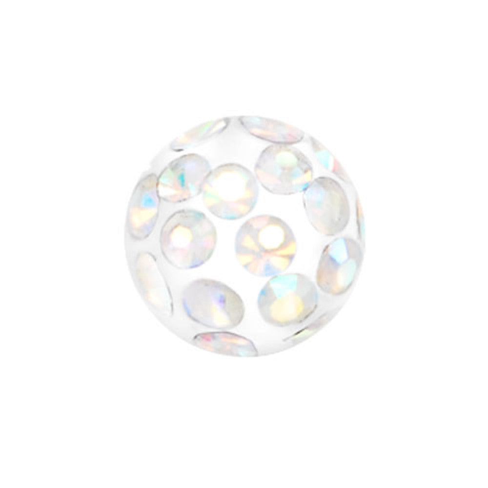 5mm Aurora Crystal Ferido Replacement Ball