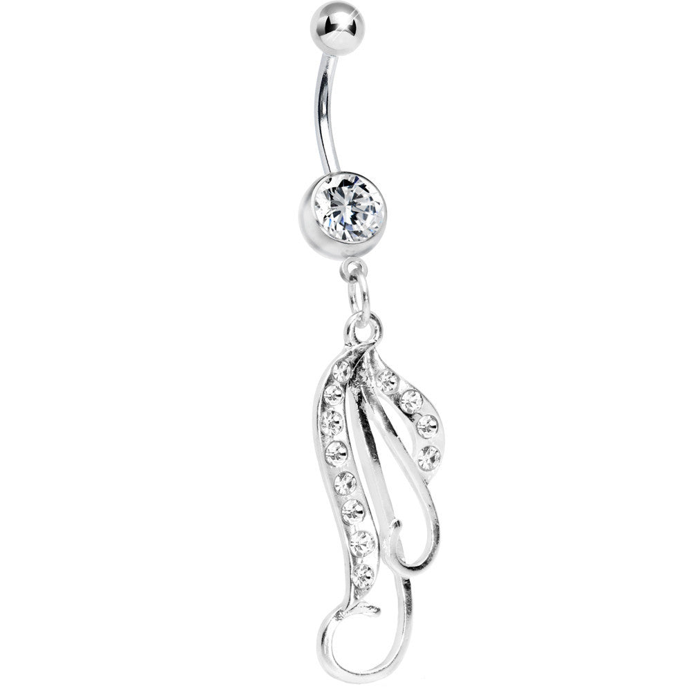 Clear Perfection Belly Ring