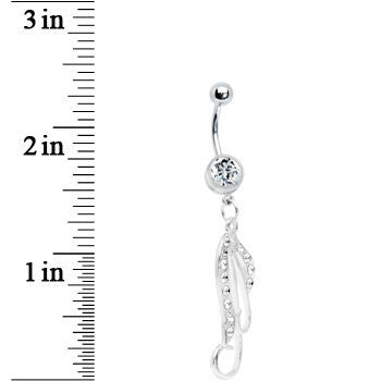 Clear Perfection Belly Ring