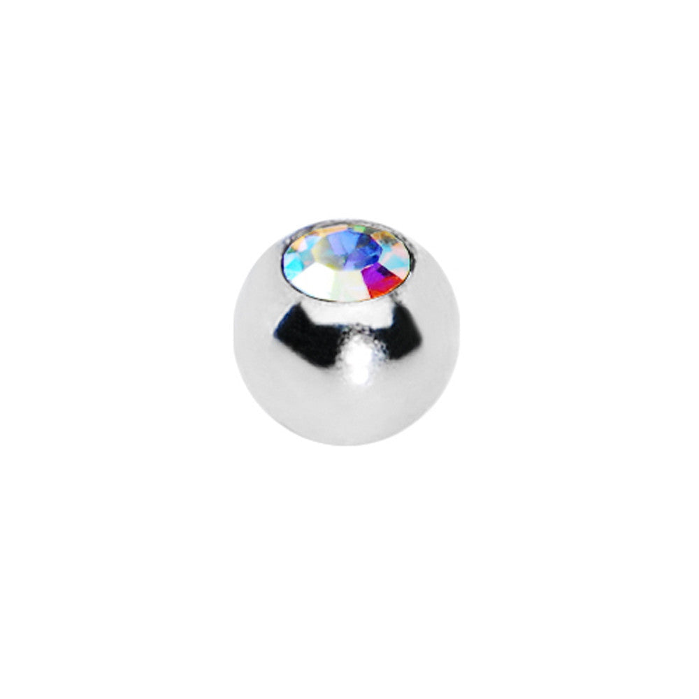 3mm Stainless Steel Aurora Gem Replacement Ball