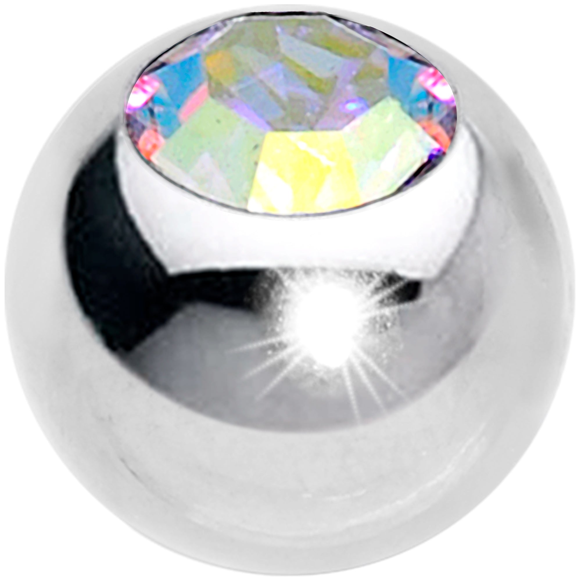 3mm Stainless Steel Aurora Gem Replacement Ball