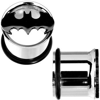 1/2 Stainless Steel Batman Tunnel Plug Set