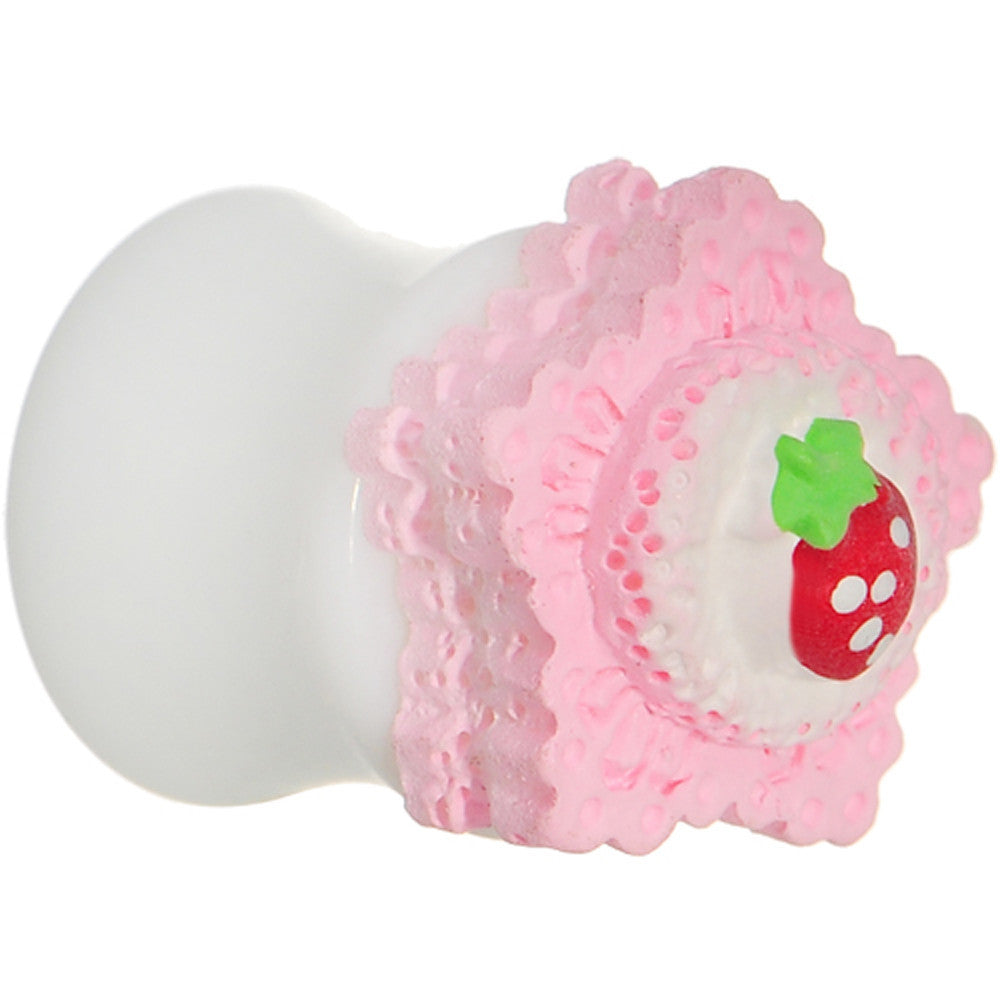 1/2 Strawberry Saddle Plug