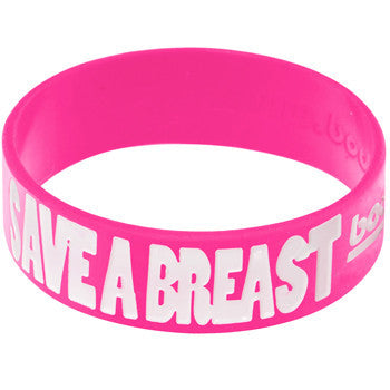 Pink White Take a Test, Save a Breast Awareness for Breast Cancer Brac