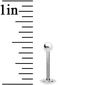 16 Gauge 5/16 Internally Threaded 3mm Ball Labret