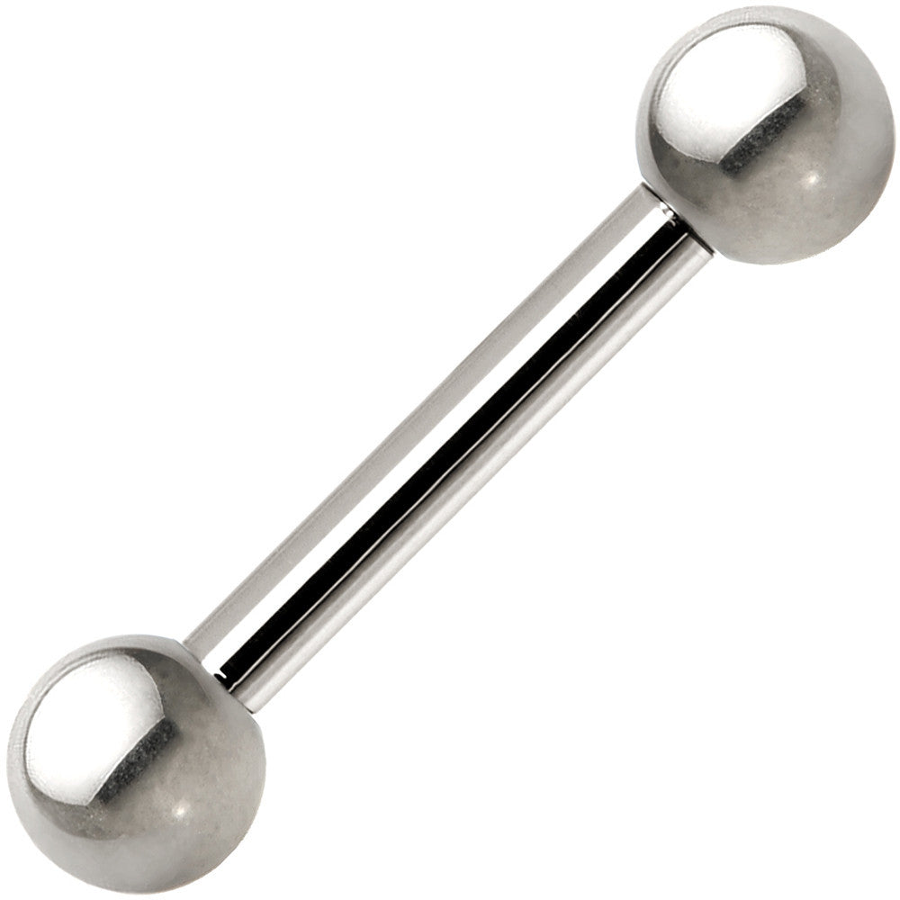 14 Gauge Grade 23 Solid Titanium Barbell 3/8 4mm