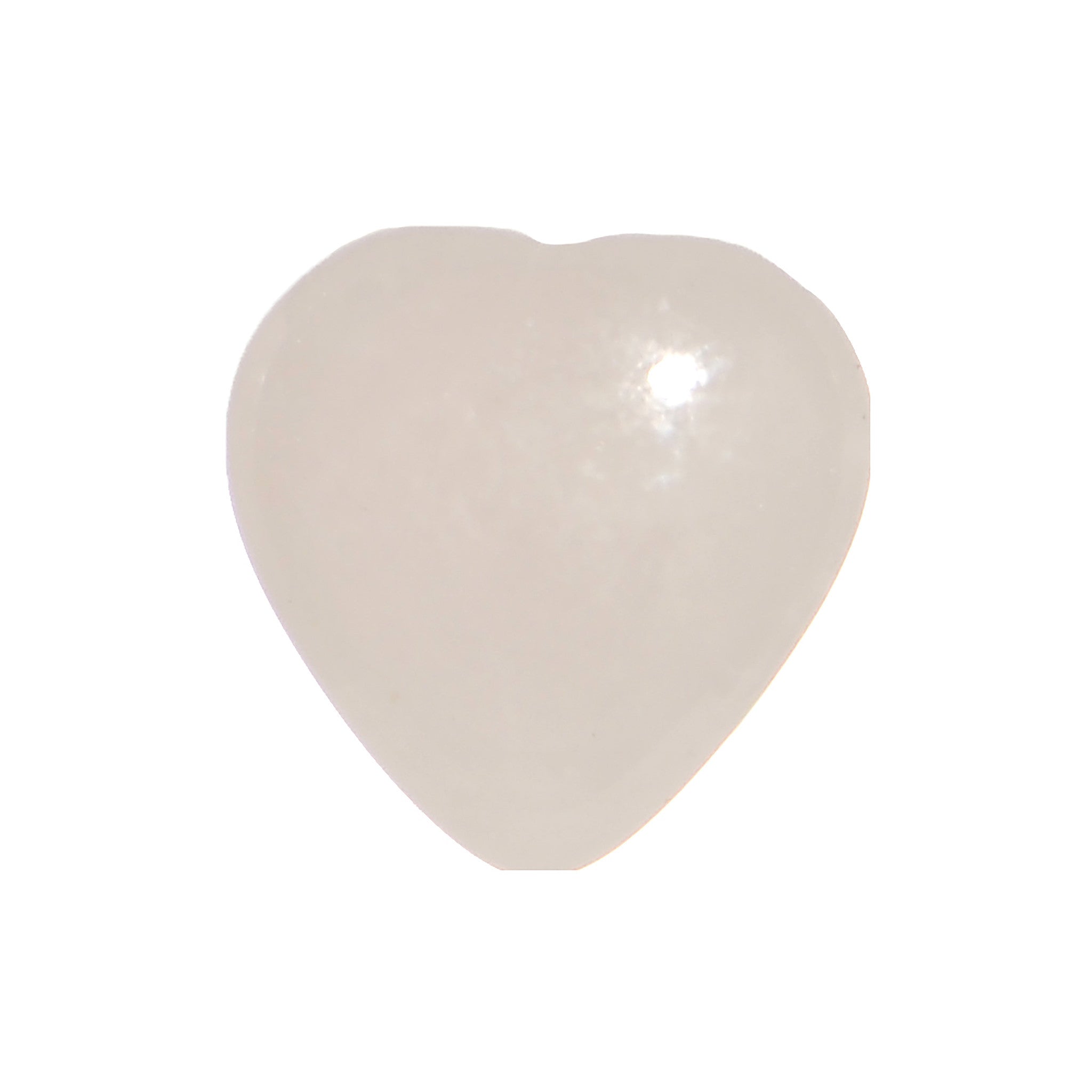 2 Gauge Natural Rose Flower Quartz Sweet Heart Stone Saddle Plug